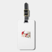 Cat Christmas Tree Christmas (2) Bagagelabel (Voorkant verticaal)