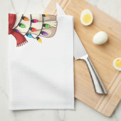 Cat Christmas Tree Christmas (3) Theedoek (Quarter Fold)