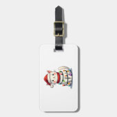 Cat Christmas Tree Christmas Bagagelabel (Voorkant verticaal)