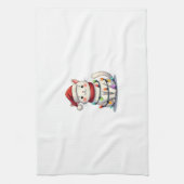 Cat Christmas Tree Christmas Theedoek (Verticaal)