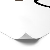 Cat-chup Grappige Ketchup Pun Poster (Hoek)