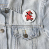 Cat-chup Grappige Ketchup Pun Ronde Button 5,7 Cm (In situ)
