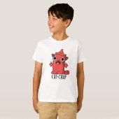 Cat-chup Grappige Ketchup Pun T-shirt (Voorkant volledig)