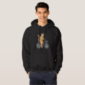 Cat Circus Bicycle Hoodie (Voorkant volledig)