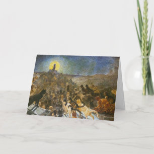 Cat City Art Kaart van Théophile Steinlen