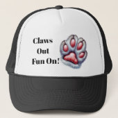 Cat Claw Hat – Cute & Fun Trucker Pet (Voorkant)