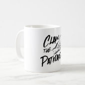 Cat Claw the Patriarchy Koffiemok (Voorkant links)