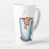 Cat Climb Latte Mok (Rechterhoek)