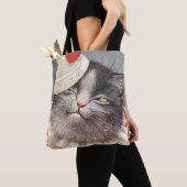Cat Clown by Arthur Thiele Tote Bag (Dichtbij)