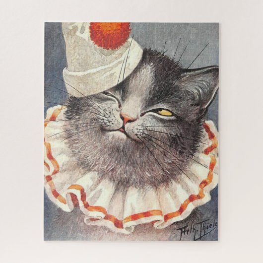 Cat Clown door Arthur Thiele Legpuzzel (Verticaal)