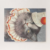 Cat Clown door Arthur Thiele Legpuzzel (Horizontaal)
