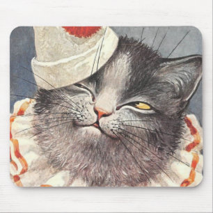 Cat Clown door Arthur Thiele Muismat