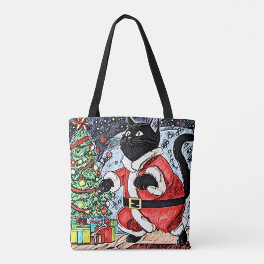 Cat Cluse Bag Tote Bag (Achterkant)