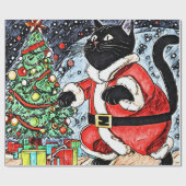 Cat Cluse Cadeaupapier (Vlak)