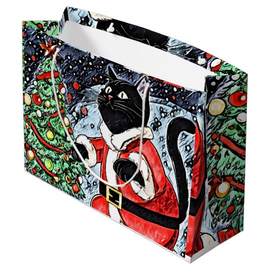 Cat Cluse Groot Cadeauzakje (Achterkant Gekanteld)