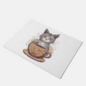 Cat Coffee Deurmat (Schuin)