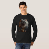 Cat Coffee Graphic Tees Men Women Boys Girls (Voorkant volledig)