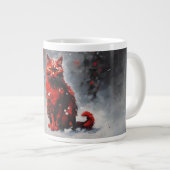 Cat Coffee-Mok Grote Koffiekop (Voorkant rechts)