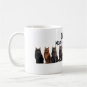 Cat Coffee Mok, Man Ik hou van Felines MILF Koffiemok (Links)