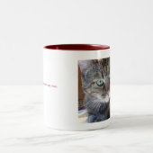 Cat Coffee-Mok Tweekleurige Koffiemok (Center)