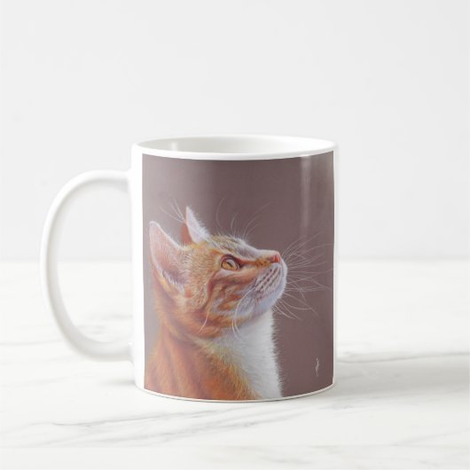 Cat coffee or tea mug koffiemok (Links)
