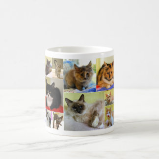 Cat Collage-Mok Koffiemok