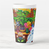 Cat College Master Latte Mok (Voorkant)