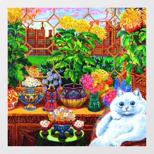 Cat College Master Raamsticker (Vel)