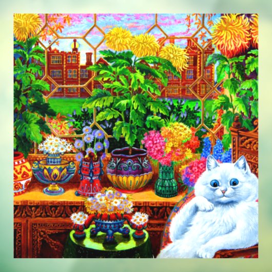 Cat College Master Raamsticker (Vel 3)