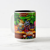 Cat College Master Tweekleurige Koffiemok (Voorkant links)