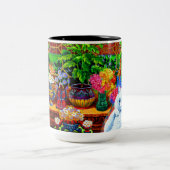 Cat College Master Tweekleurige Koffiemok (Center)