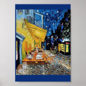 Cat Colony, Night Cafe Parody, Van Gogh Poster (Voorkant)