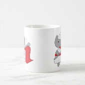 Cat Color Guard Rood Wit Koffiemok (Center)