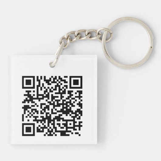 CAT-commando QR-code Sleutelhanger (Achterkant)