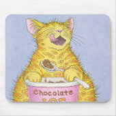 CAT-consumptie-ijs Muismat (Voorkant)