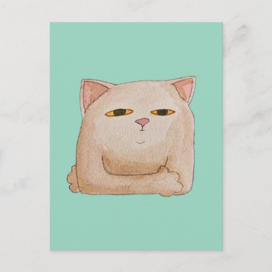 Cat Control Briefkaart (Voorkant)