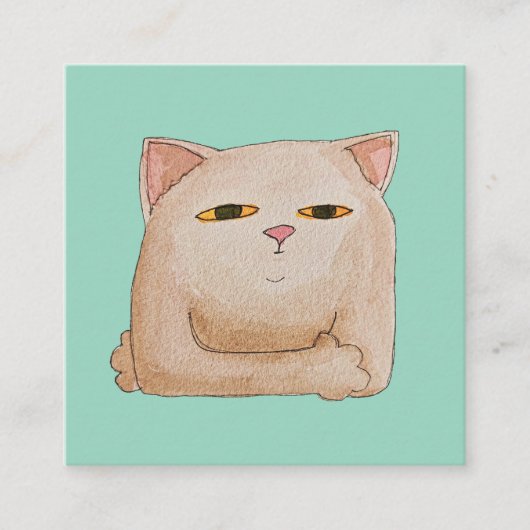 Cat Control Informatiekaartje (Voorkant)