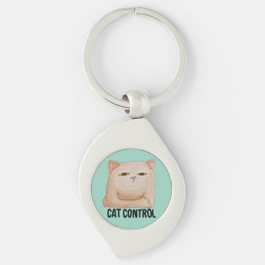 Cat Control Sleutelhanger (Voorkant)