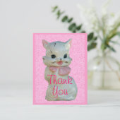  Cat Cookie Jar Briefkaart - pas aan (Staand voorkant)