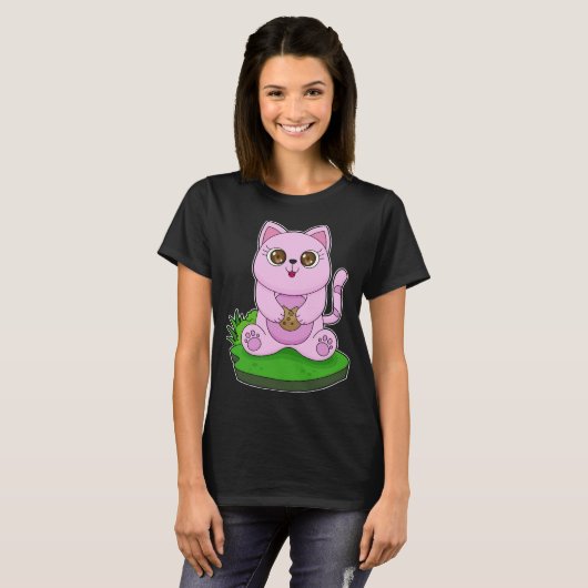 Cat Cookie T-shirt (Voorkant volledig)