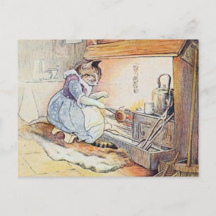 Cat Cooking door de Fire Recipe Kaart