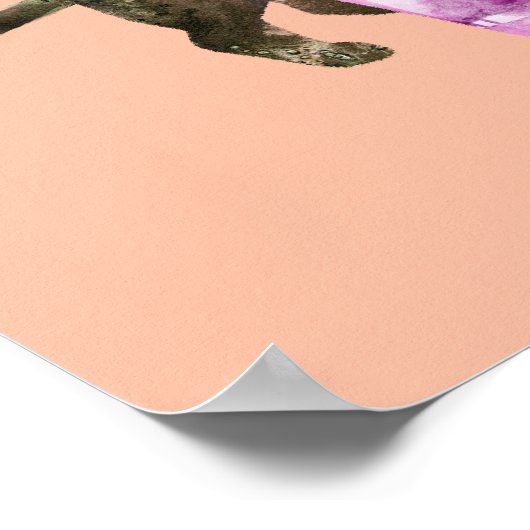 Cat Cosmos Cup Poster (Hoek)