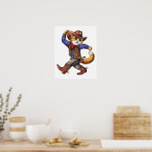Cat Cowboy Poster (Keuken)