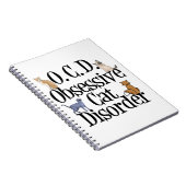 Cat Crazy Obssed Notitieboek (Rechterzijde)