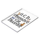 Cat Crazy Obssed Notitieboek (Linkerzijde)