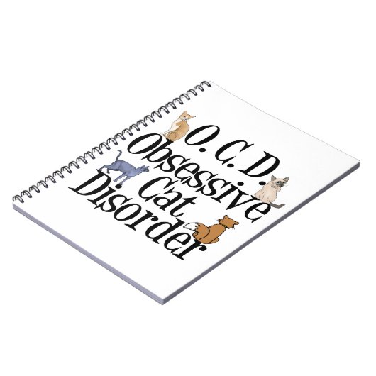 Cat Crazy Obssed Notitieboek (Linkerzijde)