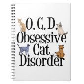 Cat Crazy Obssed Notitieboek (Voorkant)