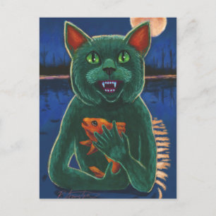 Cat Creater uit de Zwarte Lagoon Briefkaart