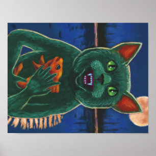 Cat Creater uit de Zwarte Lagoon Poster