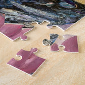 Cat Crow Scarab Lily Maureen Girard Legpuzzel (Zijkant)